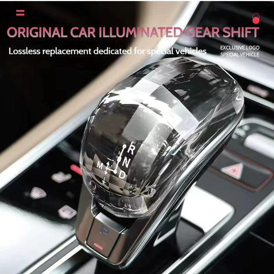 Porsche Vehicle-specific Luxury Crystal Gear Shift Knob Assembly For Cayenne E-Hybrid (2019–2024) - i-Station Mobile Phone & Electronic Device Repair and Accessories