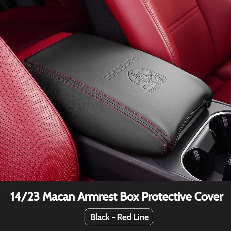 Load image into Gallery viewer, Porsche Car Armrest Box Protective Cover For Macan, Cayenne - i-Station Mobile Phone &amp; Electronic Device Repair and Accessories
