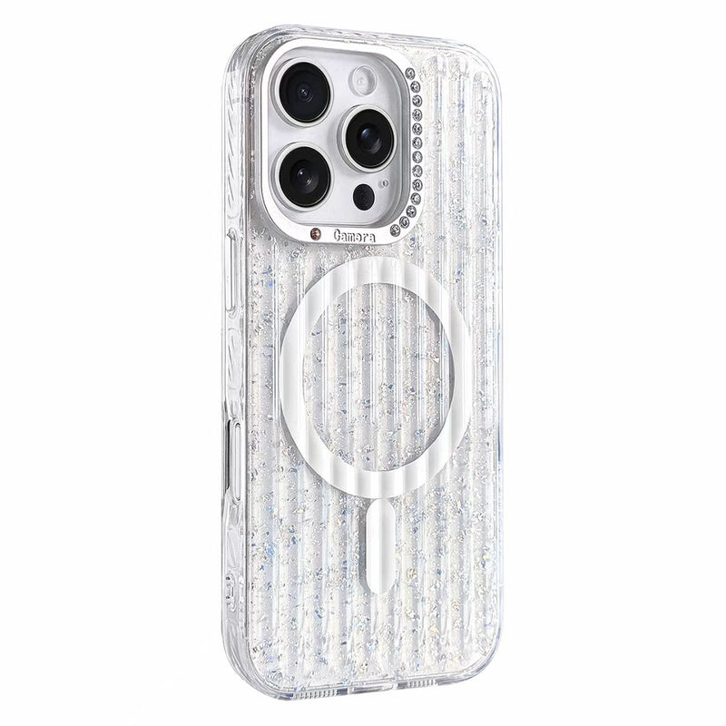 Load image into Gallery viewer, [Magsafe Compatible] Apple iPhone 17/Air/Pro/Pro Max Glitter Full-Cover Shockproof Phone Case
