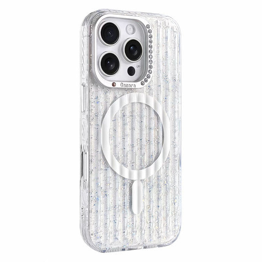 [Magsafe Compatible] Apple iPhone 17/Air/Pro/Pro Max Glitter Full-Cover Shockproof Phone Case