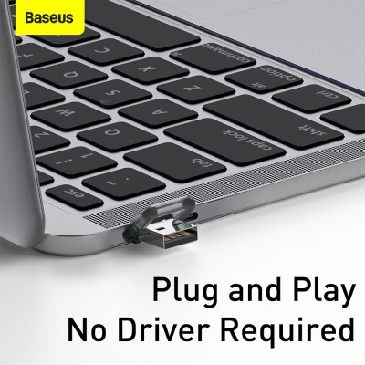 Load image into Gallery viewer, Baseus Orange Dot Wireless Presenter (Red Laser) (Charging Version) - Grey - i-Station Mobile Phone &amp; Electronic Device Repair and Accessories
