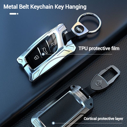 Roewe Mecha Series Zinc Alloy Car Key Fob Case Cover For  RX3, RX5, RX5 Plus, RX5 Max, ERX5, D7, iMAX8, i6, Ei6