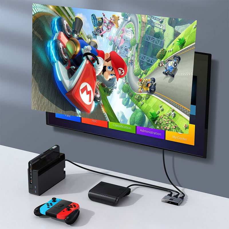 Load image into Gallery viewer, Baseus Matrix HDMI Bidirectional Switcher - Space Gray - i-Station Mobile Phone &amp; Electronic Device Repair and Accessories

