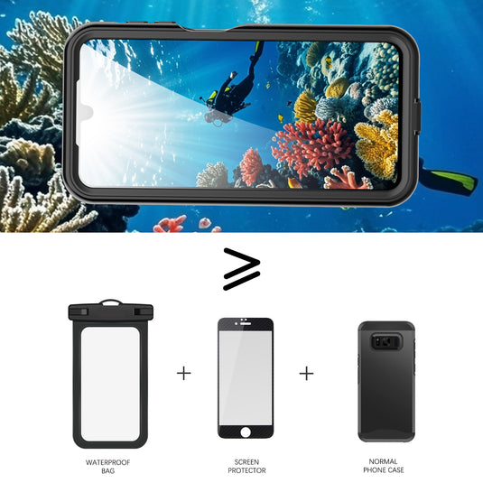 Samsung Galaxy A17 5G A176 Redpepper IP68 Waterproof Heavy Duty Tough Armor Case - i-Station Mobile Phone & Electronic Device Repair and Accessories