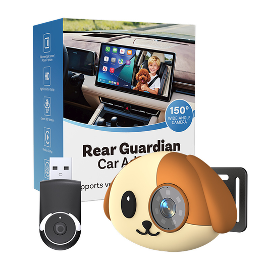 Wireless CarPlay Adapter with 1080P Rear Seat Camera – Baby & Pet Monitoring System with Night Vision - i-Station Mobile Phone & Electronic Device Repair and Accessories
