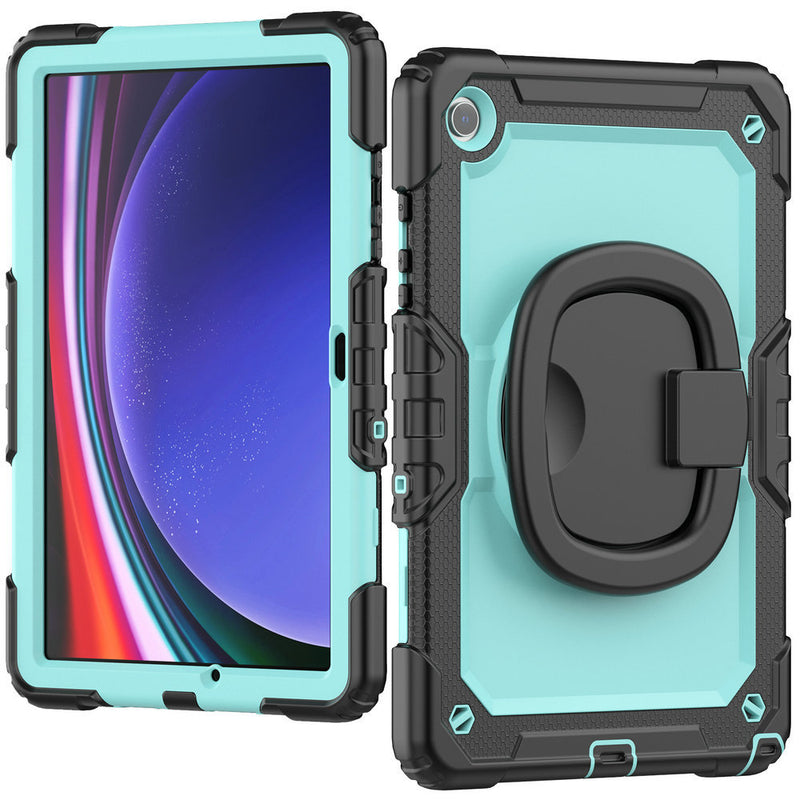 Load image into Gallery viewer, [Built-in 360 Degree Stand] Samsung Galaxy Tab S10 FE Plus (2025) 13.1&quot; - Heavy Duty Rugged Series Case
