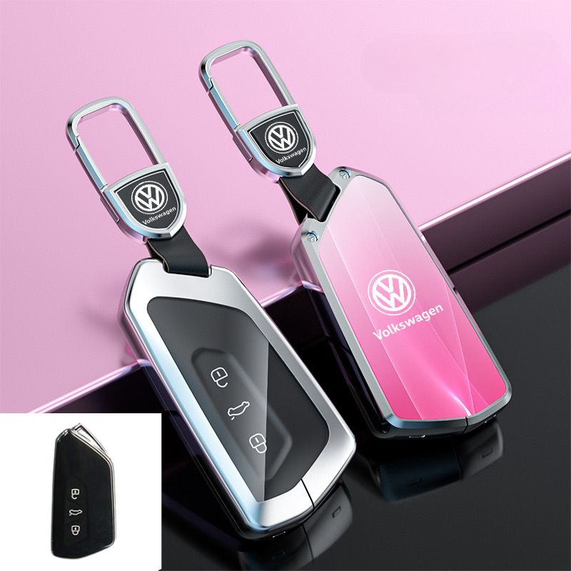Load image into Gallery viewer, Volkswagen Zinc Alloy Car Key Fob Case Cover For Golf, ID.4, ID.6,  Lavida, Sagitar, Viloran, Magotan, Lamando L, Tiguan, Tharu, Tayron, Gran Lavida, Talagon
