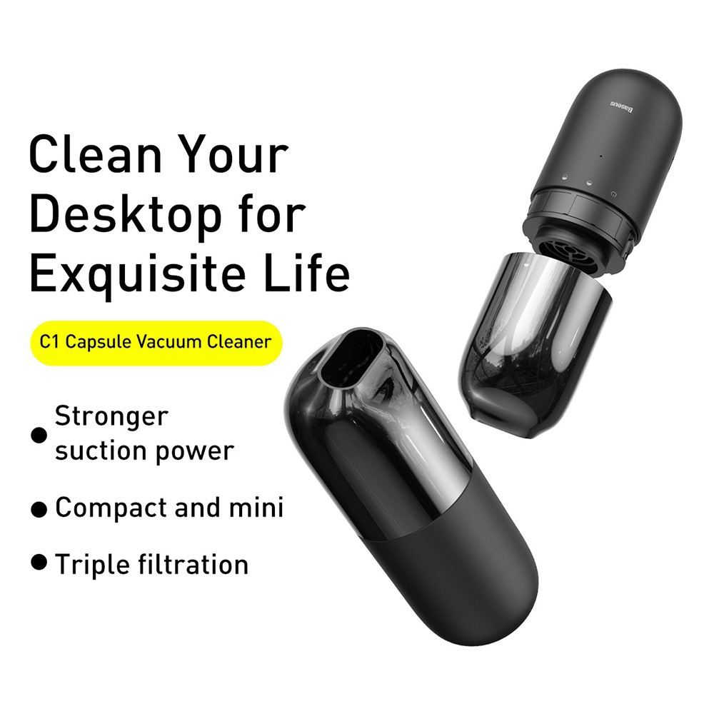 Baseus C1 Capsule Vacuum Cleaner - i-Station Mobile Phone & Electronic Device Repair and Accessories