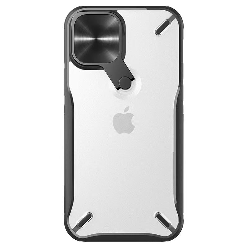 Load image into Gallery viewer, [Built-in Stand][Built-in Lens Cover] Apple iPhone 13/Pro/Pro Max Nillkin Full-cover Shockproof Stand Series Case
