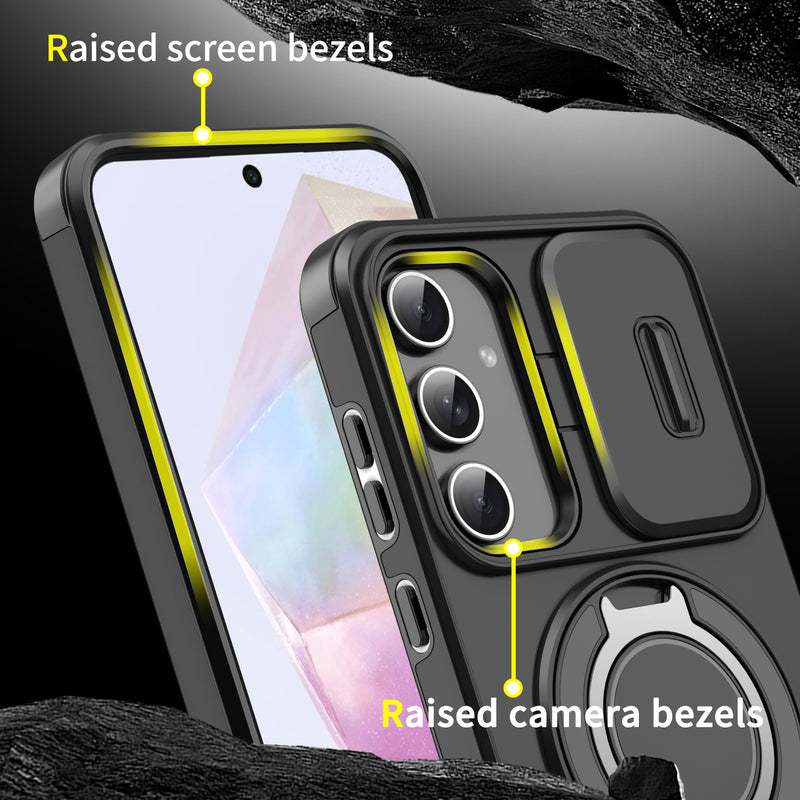 Load image into Gallery viewer, [Built-in Kickstand] Samsung Galaxy A17 (SM-A176) - Rugged Shockproof Heavy Duty Series Case
