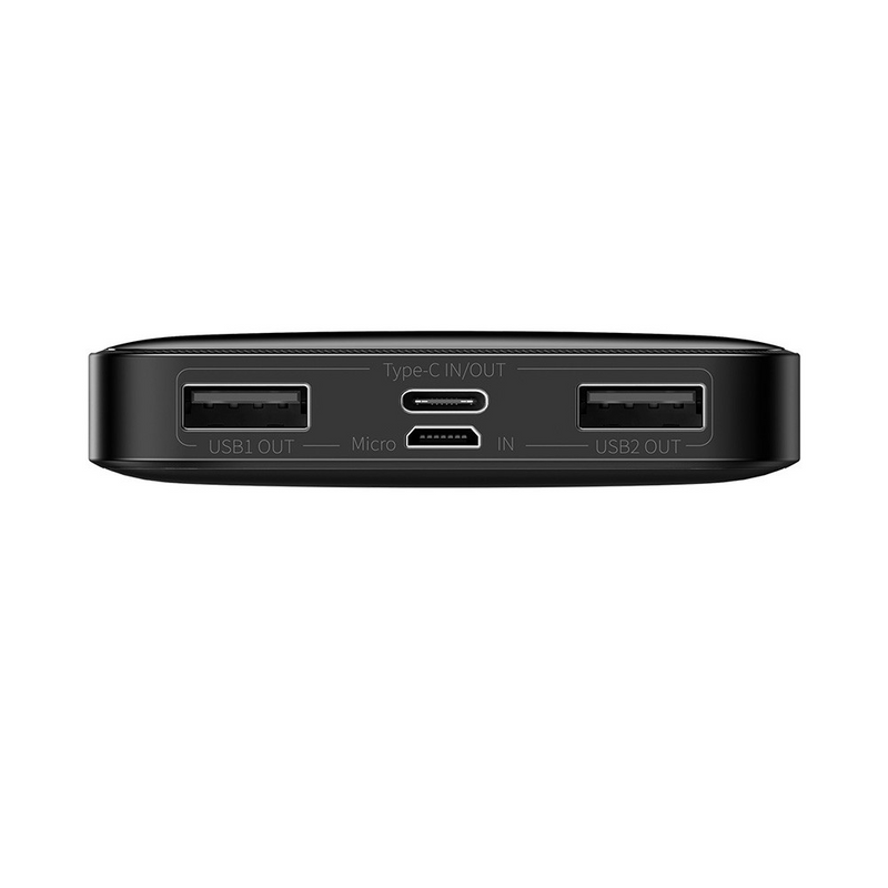 Load image into Gallery viewer, Baseus Bipow Digital Display Power Bank 10000mAh 15W (Overseas Edition) PPBD050001-Black
