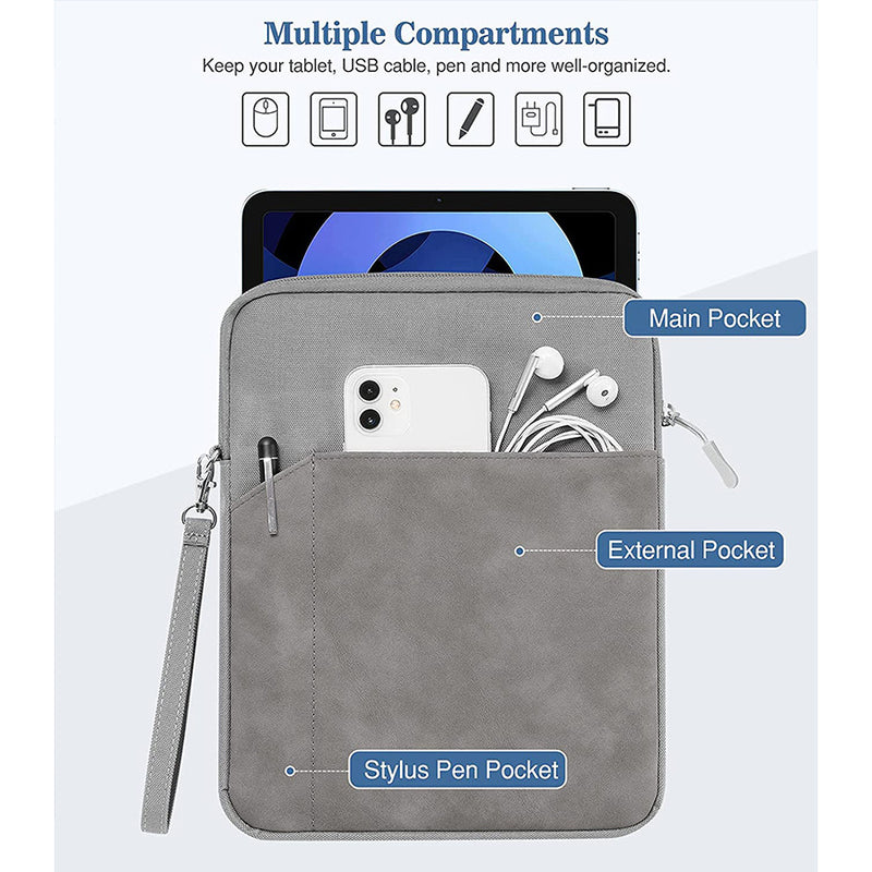Load image into Gallery viewer, Apple iPad Pro 12.9 &amp; Pro 13-inch &amp; Air 13-inch M2/M3 13" Multi-functional Sleeve Carrying Storage Bag
