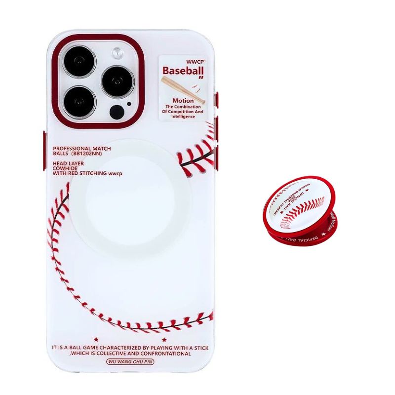 Load image into Gallery viewer, [Magsafe Compatible] Apple iPhone 14/Pro/Max - Baseball Classic Fashion-Forward Series Case
