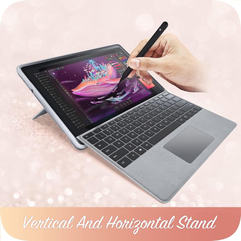 Load image into Gallery viewer, Microsoft Surface Pro 8 (1983) - iBlason TPU Soft Frame Slim Glitter Marble Shockproof Case
