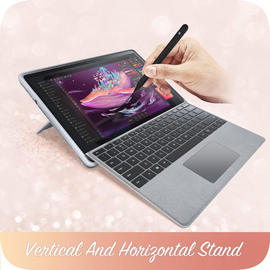 Microsoft Surface Pro 8 (1983) - iBlason TPU Soft Frame Slim Glitter Marble Shockproof Case