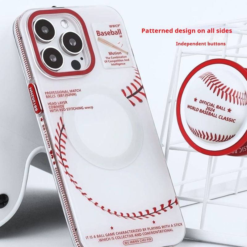 Load image into Gallery viewer, [Magsafe Compatible] Apple iPhone 13/Pro/Max - Baseball Classic Fashion-Forward Series Case
