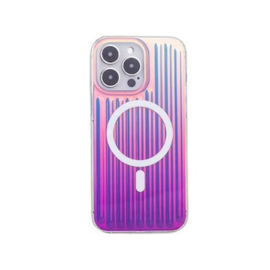 [Magsafe Compatible] Apple iPhone 15/Pro/Max - Gradient Colorful Luggage Fashion-Forward Series Case