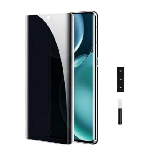 [UV Glue][Privacy] VIVO X90 & Pro - UV Full Covered Curved Anti-Spy 9H Tempered Glass Screen Protective Protector - i-Station Mobile Phone & Electronic Device Repair and Accessories