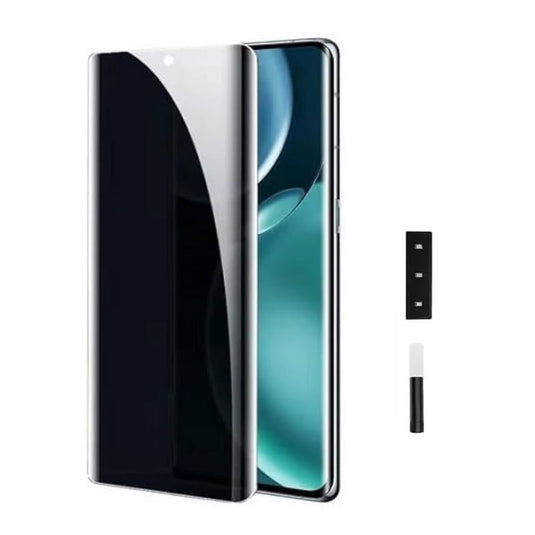 [UV Glue][Privacy] VIVO X90 & Pro - UV Full Covered Curved Anti-Spy 9H Tempered Glass Screen Protective Protector - i-Station Mobile Phone & Electronic Device Repair and Accessories