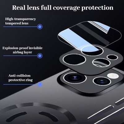 [Magsafe Compatible] OPPO Reno15 Pro Metal Matte Magnetic Hollow Cooling Case - i-Station Mobile Phone & Electronic Device Repair and Accessories