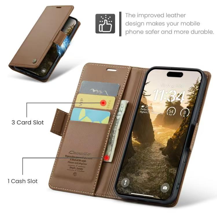 Load image into Gallery viewer, [With Card Slot] Apple iPhone 17/Air/Pro/Pro Max Premium Leather Shockproof Wallet Series Case
