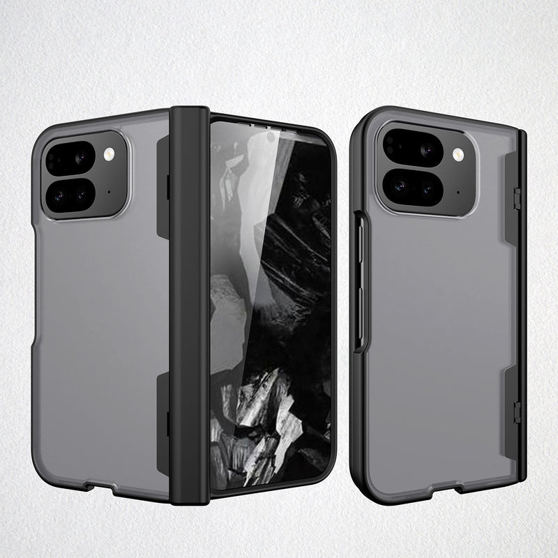 Load image into Gallery viewer, Google Pixel 9 Pro Fold - Full Coverage Matte Folding Spring Hinge Case
