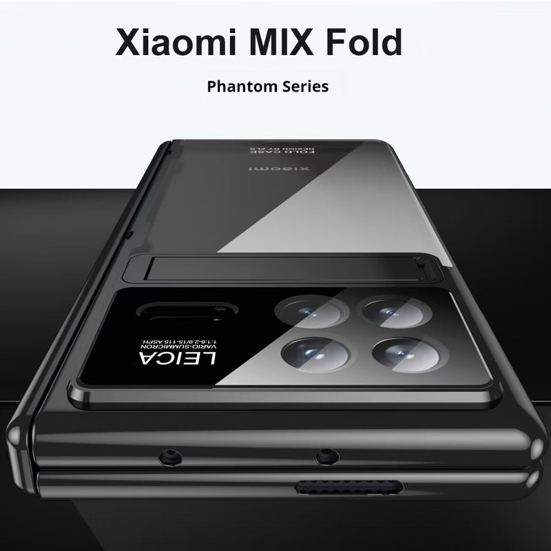 Load image into Gallery viewer, [Built-in Stand] Xiaomi Mix Fold 4 High Transparency Electroplated Hinge Protective Flip Essentials Series Case
