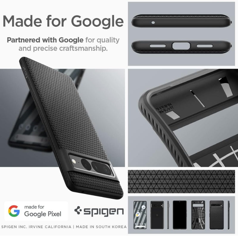 Load image into Gallery viewer, Google Pixel 7 Pro - Shockproof Soft TPU Armor Slim Cover Essentials Series Case
