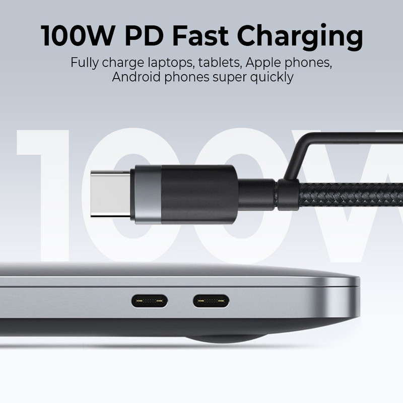 Load image into Gallery viewer, iQuick TransWire I Series 4 in 1 Charging Date Cable 1.2m
