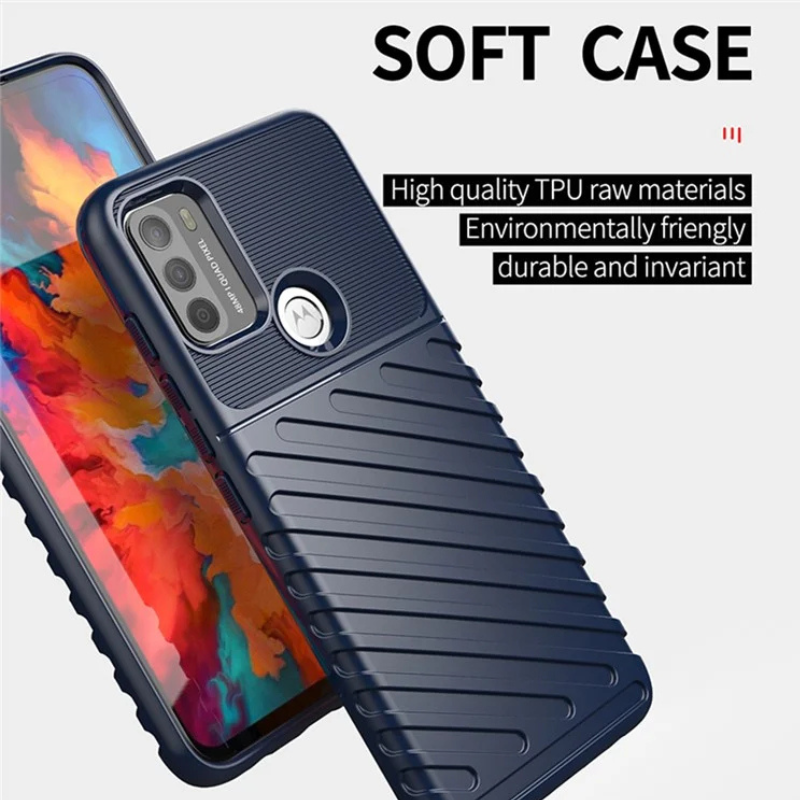 Load image into Gallery viewer, Motorola Moto One 5G Ace Diagonal Texture Non-slip Full Coverage Shockproof Essentials Series Case
