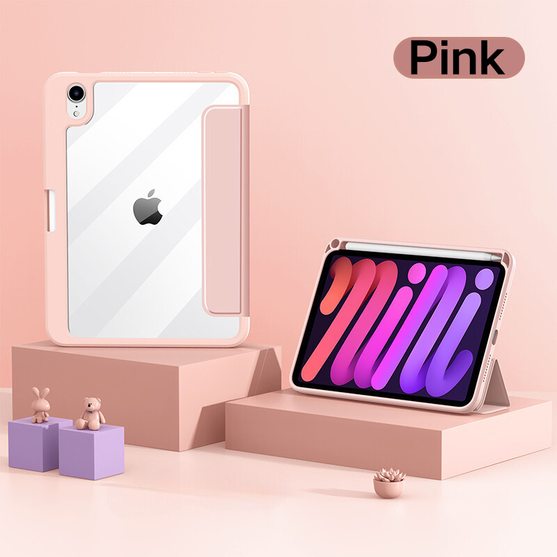 Load image into Gallery viewer, [Detachable][Buil-in Pen Slot] Apple iPad 7/8/9 10.2&#39;&#39; 7/8/9th Gen (2019/2020/2021) Detachable Three-fold Shockproof Leather Case
