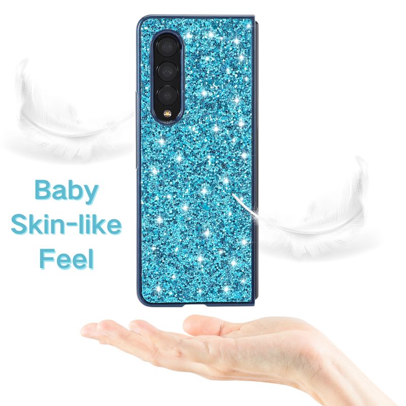 Load image into Gallery viewer, Samsung Galaxy Z Fold 5 SM-F946 Ultra-thin Electroplated Diamond-studded Glitter Shockproof Blingbling Series Case
