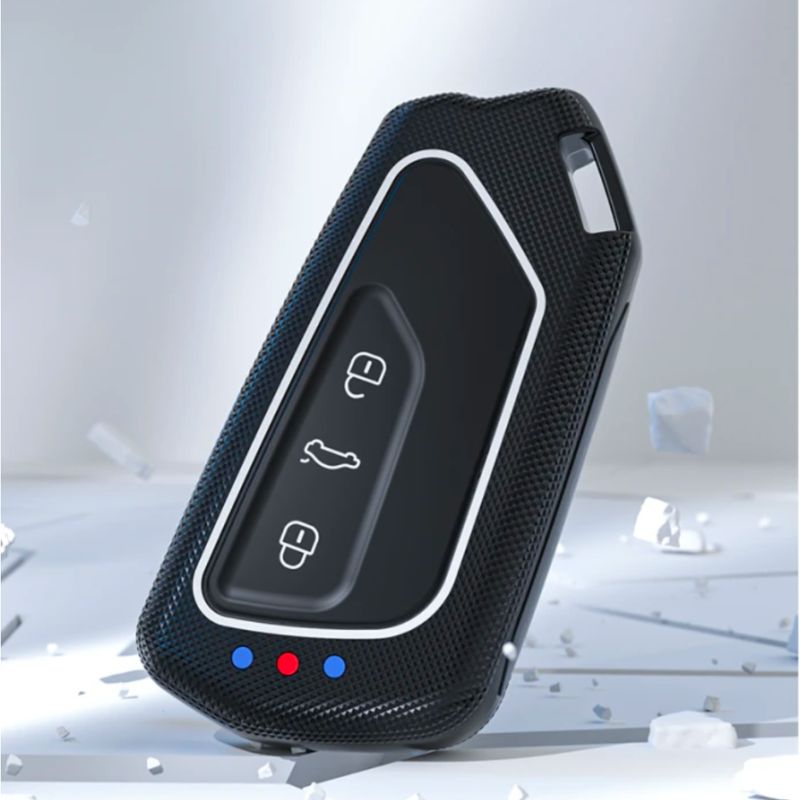 Load image into Gallery viewer, Volkswagen Matte ABS Car Key Fob Case Cover For Golf 8, Teramont, Talagon, ID.3,  ID.4 X, ID.6,  Lamando L

