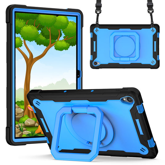 Lenovo Tab M10 Plus (3rd Gen) 10.6" inch 2022 - 360 Rotation Heavy Duty Kid Friendly Ring Handle Case - i-Station Mobile Phone & Electronic Device Repair and Accessories