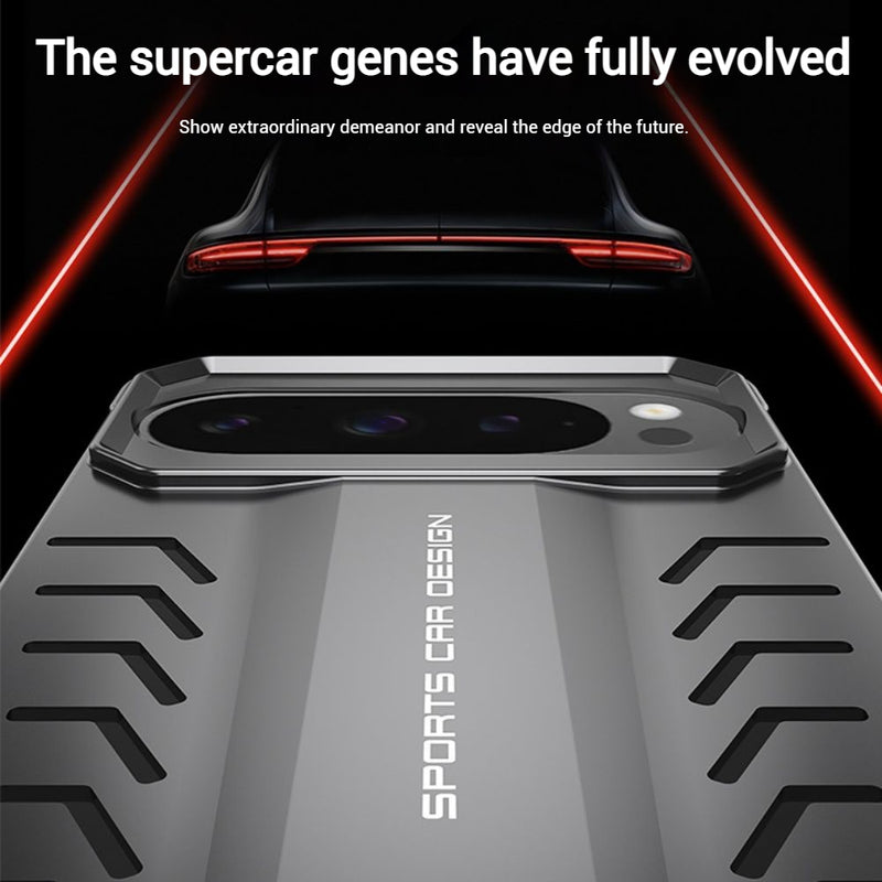 Load image into Gallery viewer, Google Pixel 9 &amp; Pro - Borderless Aluminum Alloy Auto-Lock Cooling Phone Case
