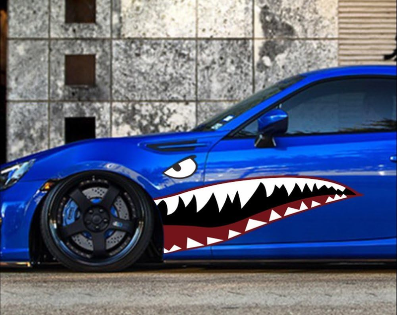 Load image into Gallery viewer, Universal Car 3D Shark Mouth Car Side Door Stickers For Vinyl Self-Adhesive Decals - i-Station Mobile Phone &amp; Electronic Device Repair and Accessories
