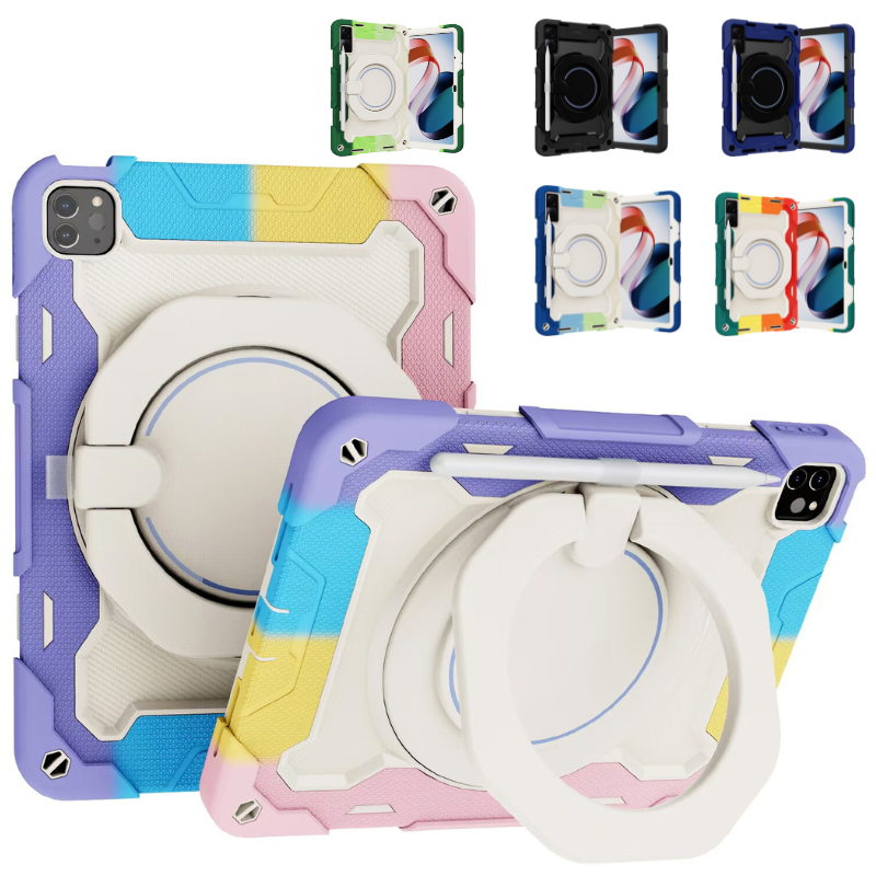 Load image into Gallery viewer, [Built-in Ring Holder] Xiaomi Mi Pad 5/Pro 11’’ 2021 360 Degree Rotation  EVA Kid Friendly Heavy Duty Series Case
