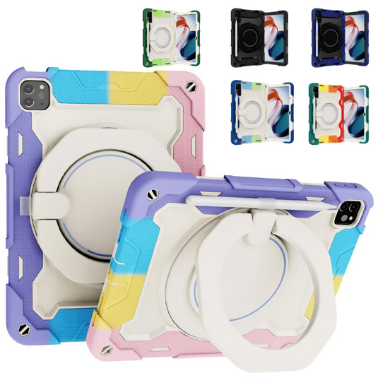 [Built-in Ring Holder] Xiaomi Mi Pad 5 Pro 12.4" 2022 360 Degree Rotation  EVA Kid Friendly Heavy Duty Series Case