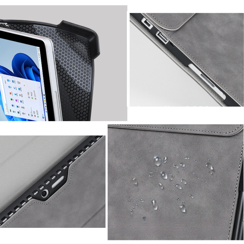 Load image into Gallery viewer, Microsoft Surface Pro 4/5/6/7/7+  Business Premium Leather Shockproof Tablet Case
