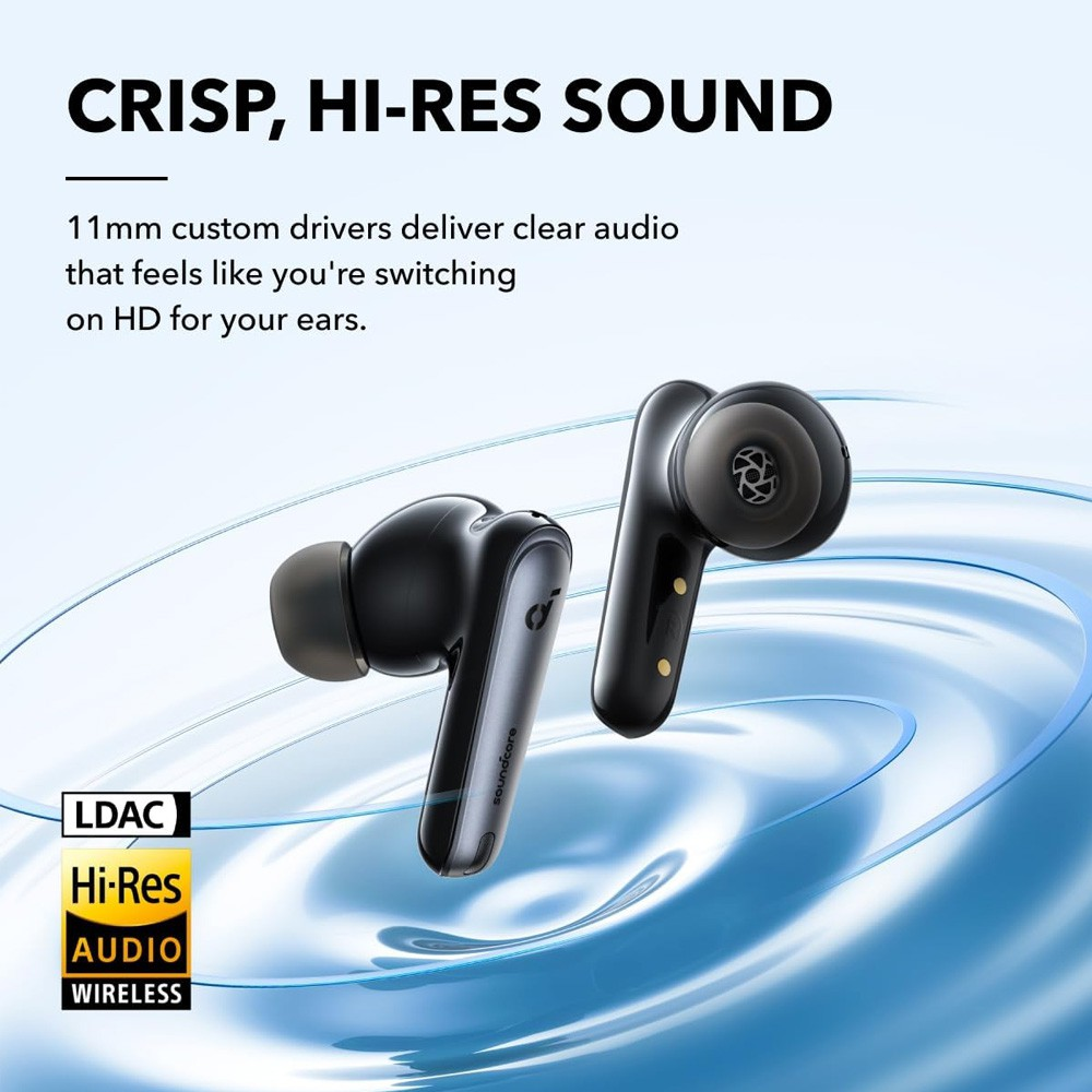 Anker Soundcore Liberty 4 NC Wireless Earbuds (A3947Z11)-Black - i-Station Mobile Phone & Electronic Device Repair and Accessories