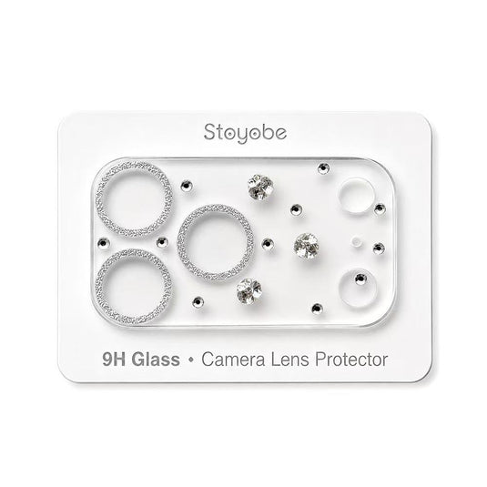 Apple iPhone 17 Pro - Back Rear 9H Tempered Glass Luxury Crystal Diamond Camera Lens Protector