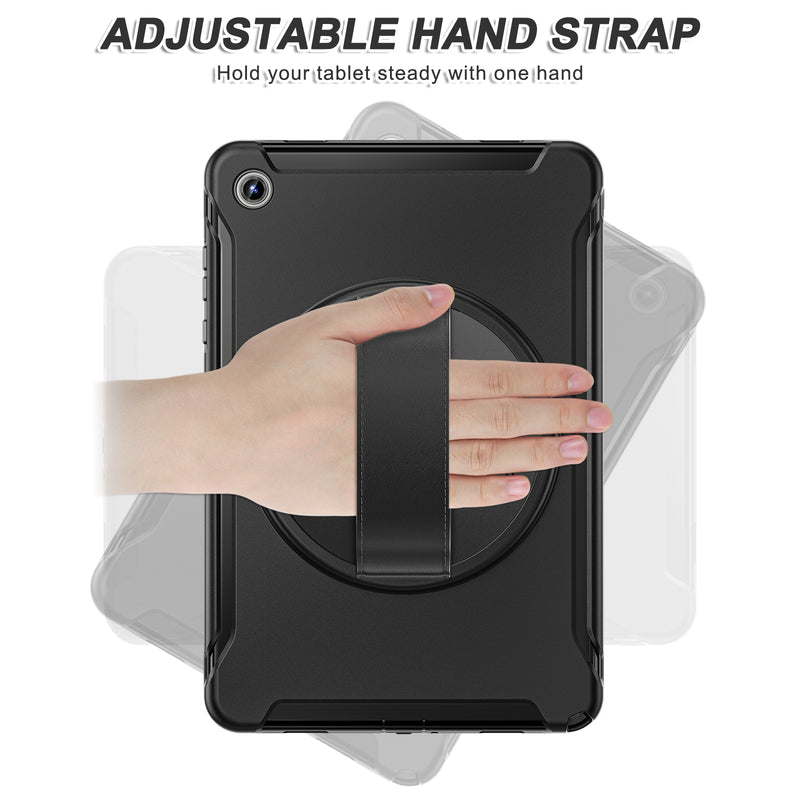 Load image into Gallery viewer, [Built-in Stand] Samsung Galaxy Tab A11 Plus (2025) 11&quot; 360° Rotating Shockproof Rugged with Hand Strap Case
