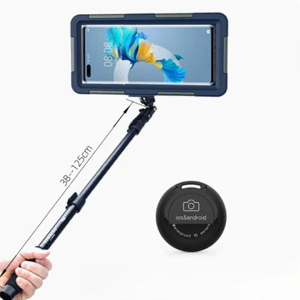Load image into Gallery viewer, [Up to 6.9&quot;][Upgraded Version] Redpepper Universal 15m Depth (3rd Gen) Pro Diving Waterproof Phone Case With Bluetooth
