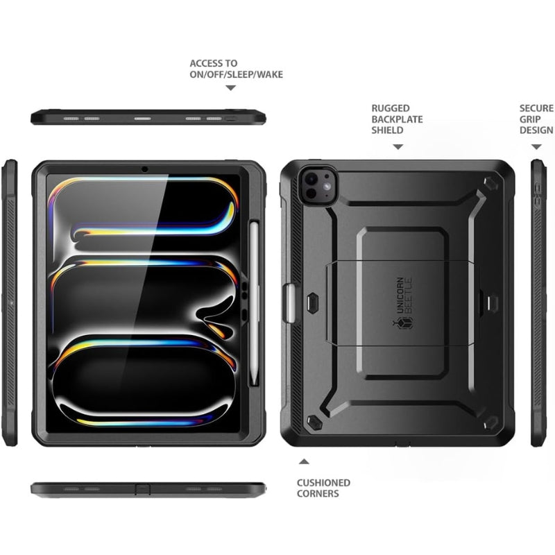 Load image into Gallery viewer, [Built-in Screen Protector &amp; Stand][Pencil Holder] Apple iPad Air 11-inch M2/M3 (2024/2025)/10.9 Inch 6th/5th/4th Gen (2024/2022/2020) SUPCASE Full-Body Cover Heavy Duty Rugged Protective Series Case
