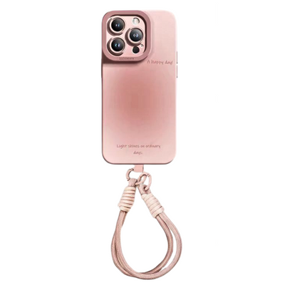 [With Strap] Apple iPhone 16/Plus/Pro/Pro Max Full-cover Liquid Silicone Shockproof Essentials Series Case - i-Station Mobile Phone & Electronic Device Repair and Accessories