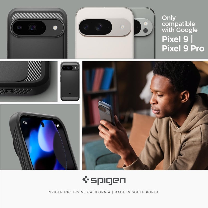 Load image into Gallery viewer, Google Pixel 9 / 9 Pro - Airbag-Like Corners Air Cushion Bumper Protective Technology, Slim Lightweight Soft TPU Raised Edge Protection Non-Slip Grip Cover Heavy Duty Series Case
