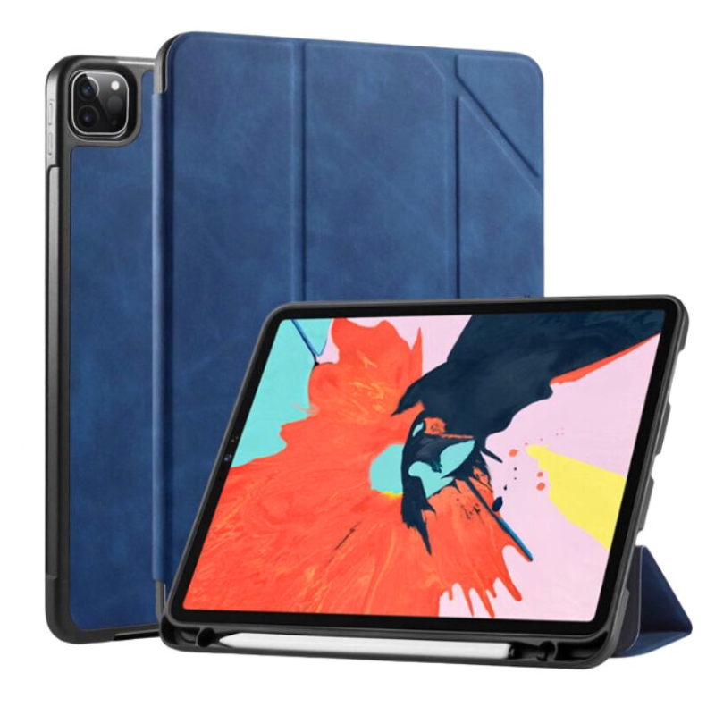 Load image into Gallery viewer, [With Pen Slot] Apple iPad 9.7&quot; 5th/6th Gen (2017/2018) - Business Smart Sleep Drop Proof Stand Case
