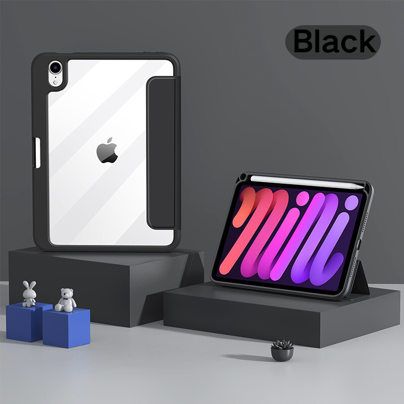 Load image into Gallery viewer, [Detachable][Buil-in Pen Slot] Apple iPad Pro 11-inch 1st/2nd/3rd/4th Gen (2018/2020/2021/2022) Detachable Three-fold Shockproof Leather Case
