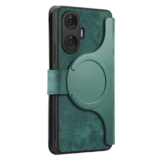 [With Card Slot] Realme GT 7 Pro 5G - Multi-functional Leather Wallet Case With Magnetic Flip Cover