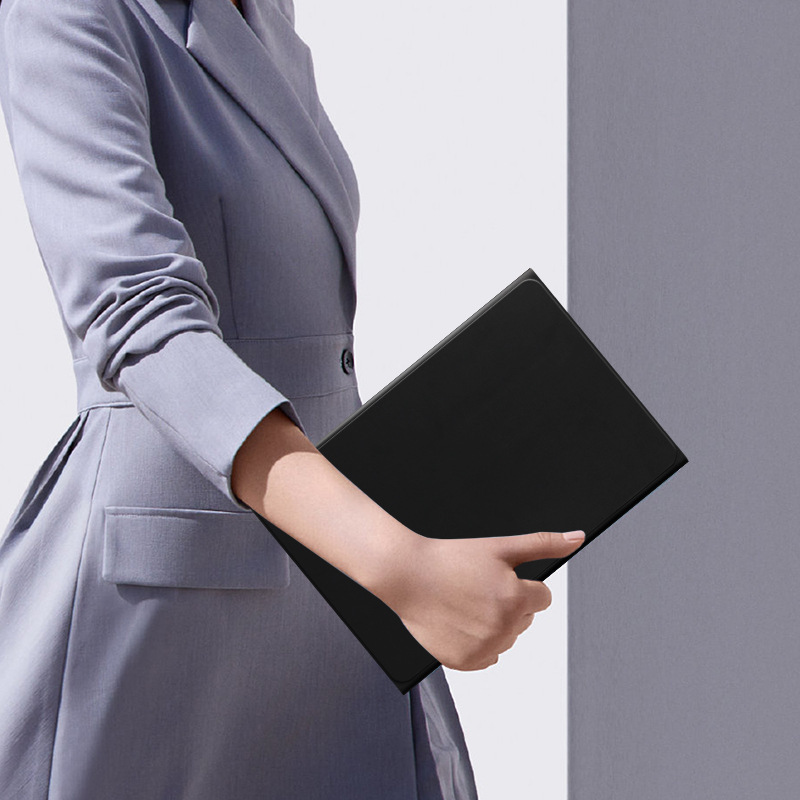 Load image into Gallery viewer, [Detachable] Samsung Galaxy Tab S9 &amp; S9 FE &amp; S10 FE 11” - PU Business Wireless Touch Bluetooth Keyboard Case With Pen Slot
